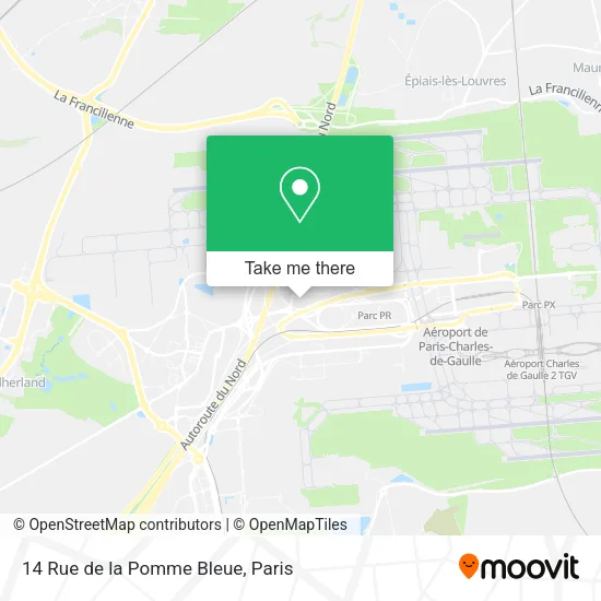 14 Rue de la Pomme Bleue map