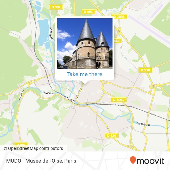 MUDO - Musée de l'Oise map