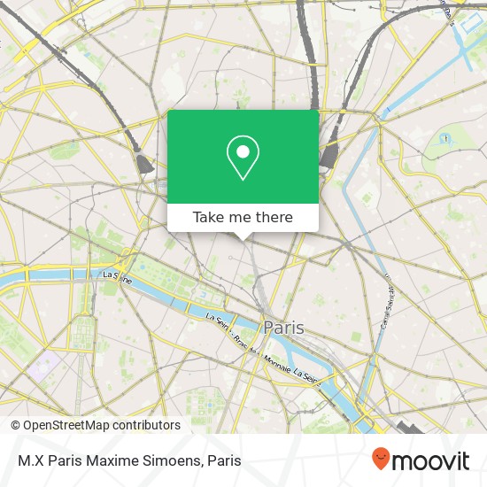 Mapa M.X Paris Maxime Simoens