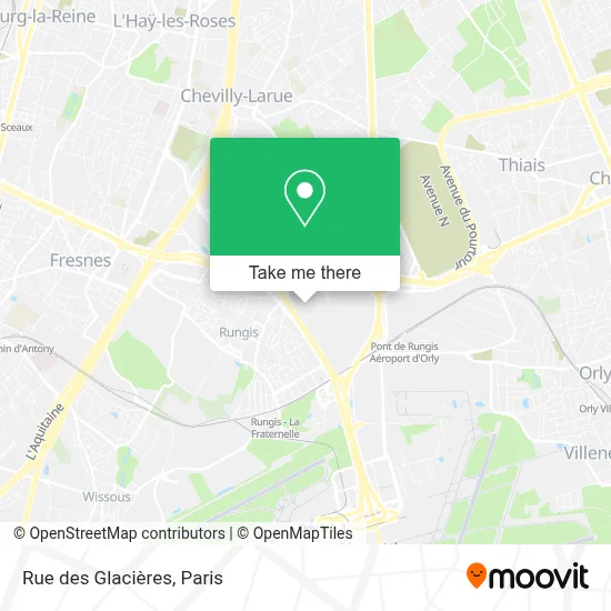 Rue des Glacières map