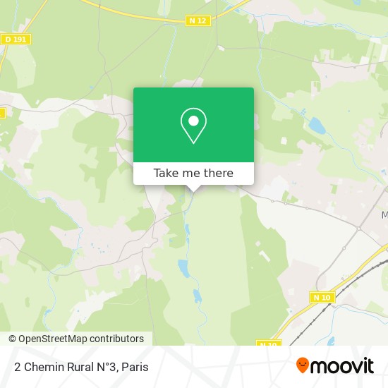 2 Chemin Rural N°3 map