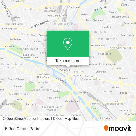 5 Rue Caron map