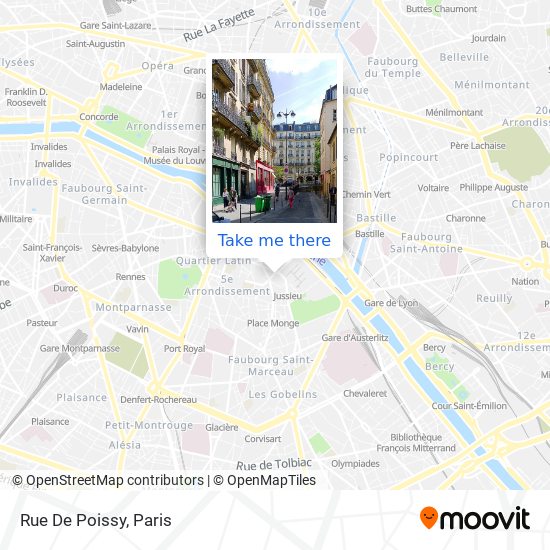 Rue De Poissy map