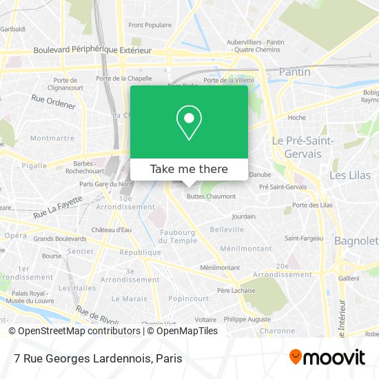 7 Rue Georges Lardennois map