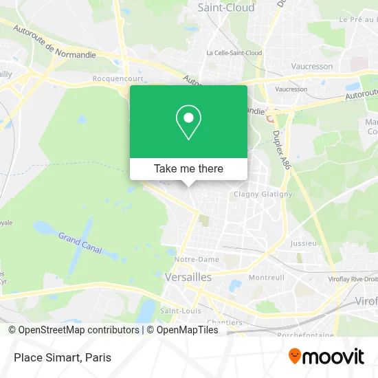 Place Simart map