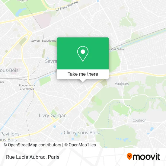 Rue Lucie Aubrac map