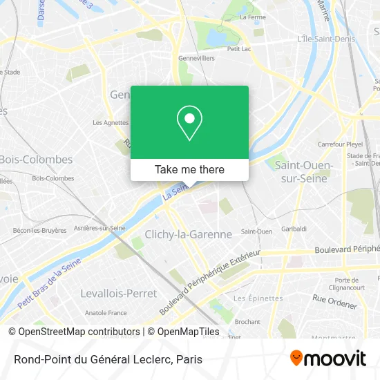 Rond-Point du Général Leclerc map