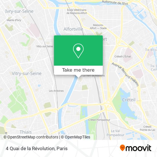 4 Quai de la Révolution map