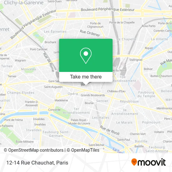 12-14 Rue Chauchat map