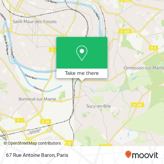 67 Rue Antoine Baron map