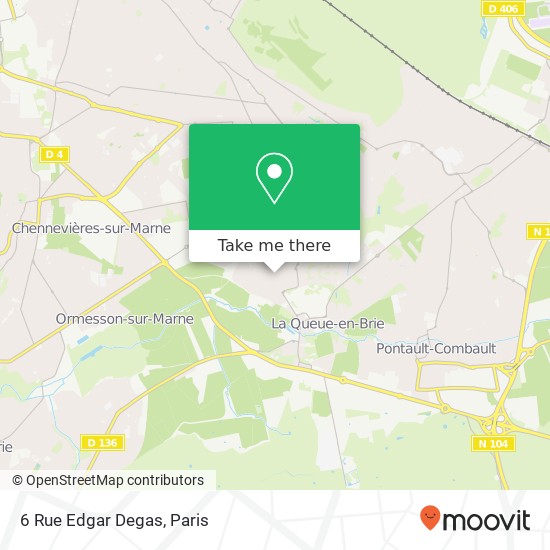 6 Rue Edgar Degas map