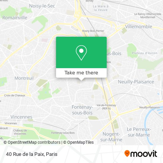 40 Rue de la Paix map
