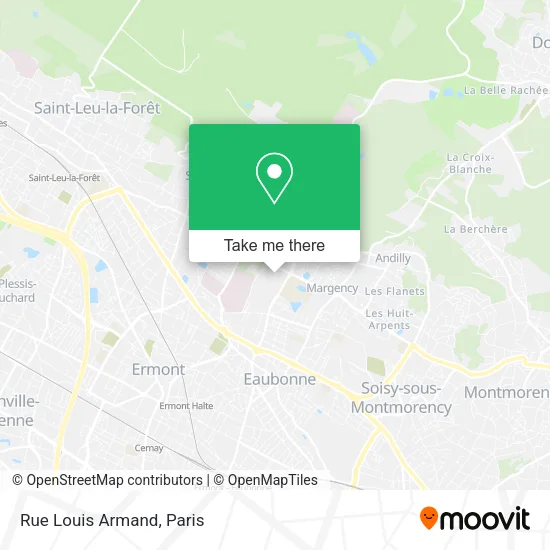 Rue Louis Armand map
