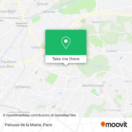 Pelouse de la Mairie map