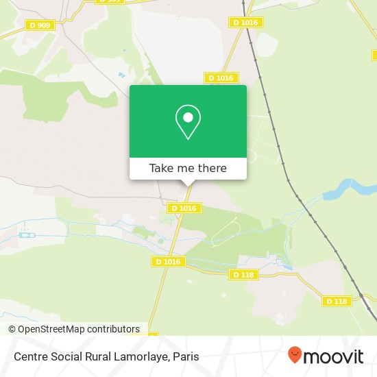 Centre Social Rural Lamorlaye map