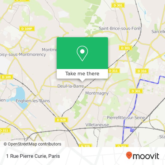 1 Rue Pierre Curie map