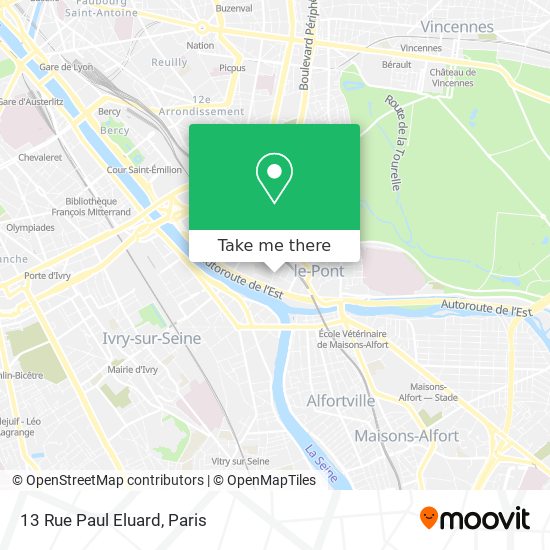 13 Rue Paul Eluard map