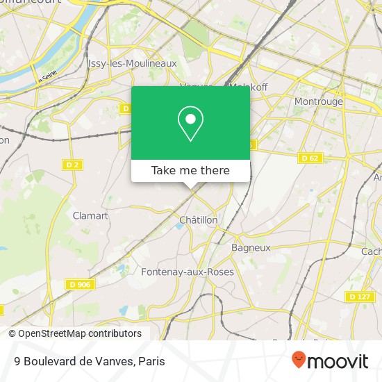 9 Boulevard de Vanves map