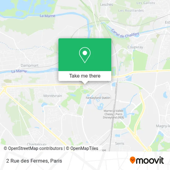 2 Rue des Fermes map