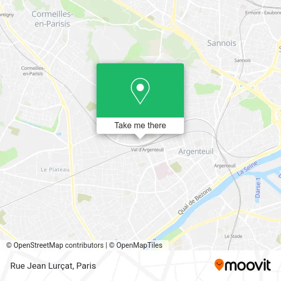Rue Jean Lurçat map