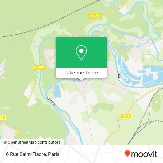 Mapa 6 Rue Saint-Fiacre