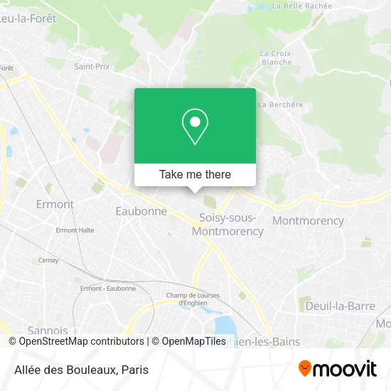 Allée des Bouleaux map