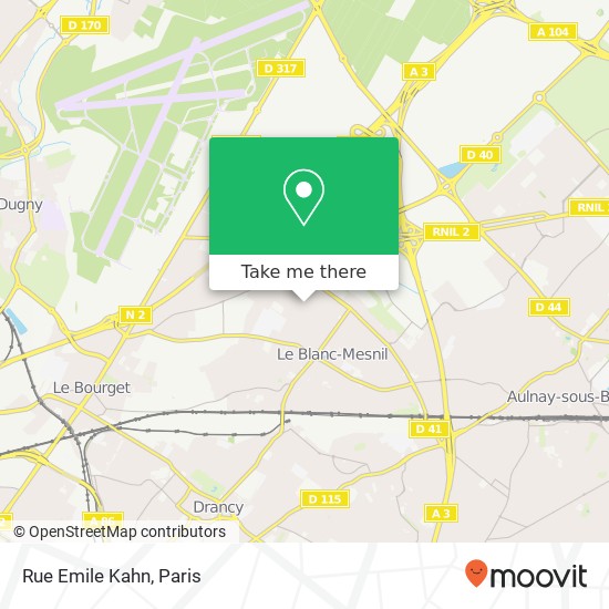 Rue Emile Kahn map