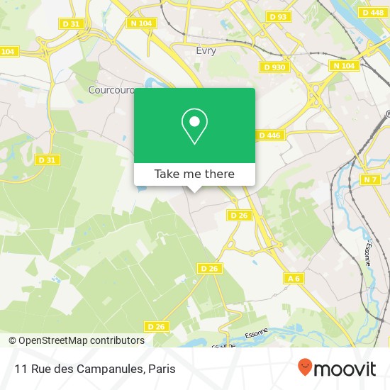 11 Rue des Campanules map