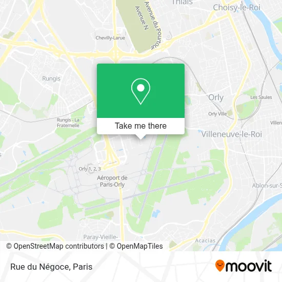 Rue du Négoce map