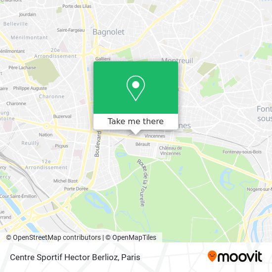 Centre Sportif Hector Berlioz map