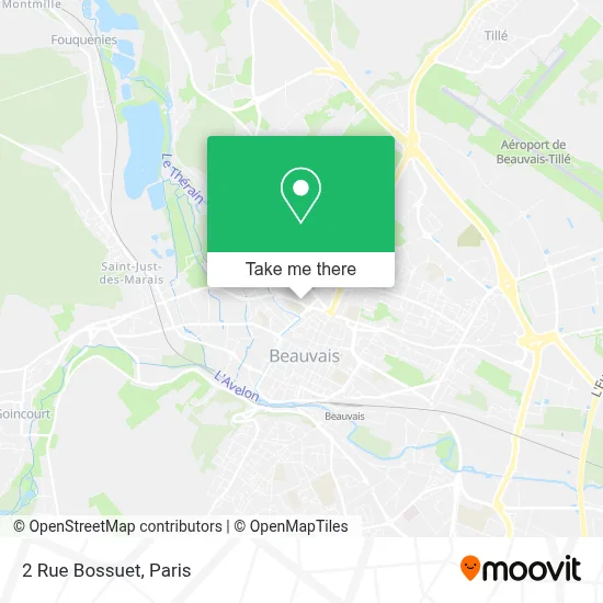 2 Rue Bossuet map