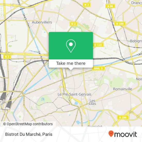 Bistrot Du Marché map