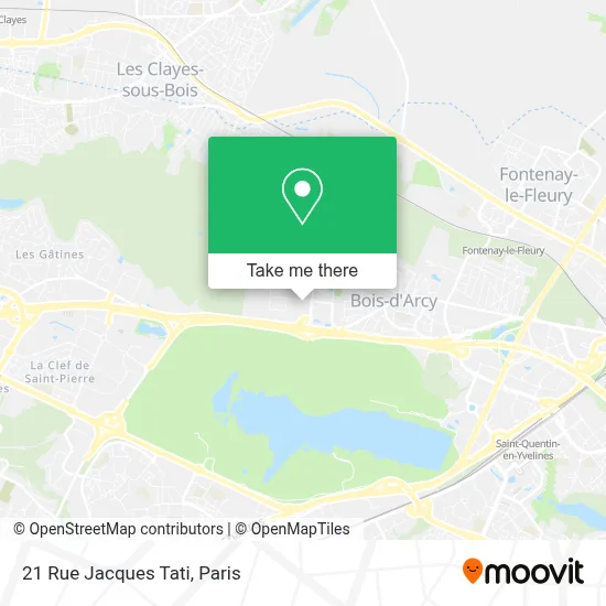 21 Rue Jacques Tati map