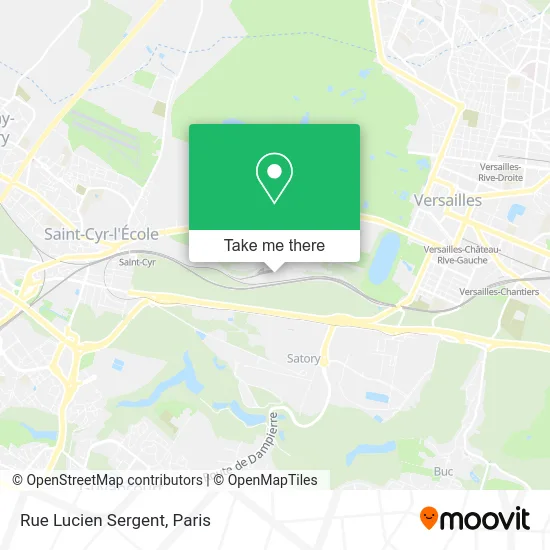 Rue Lucien Sergent map