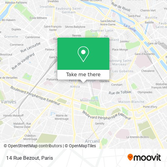 14 Rue Bezout map