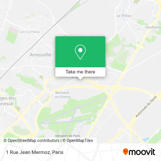 1 Rue Jean Mermoz map