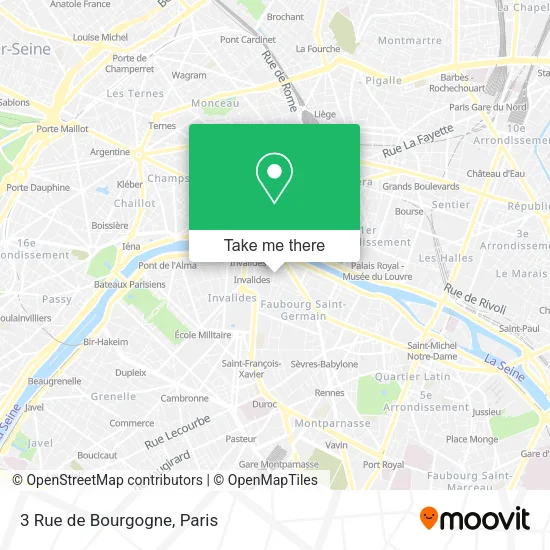 3 Rue de Bourgogne map