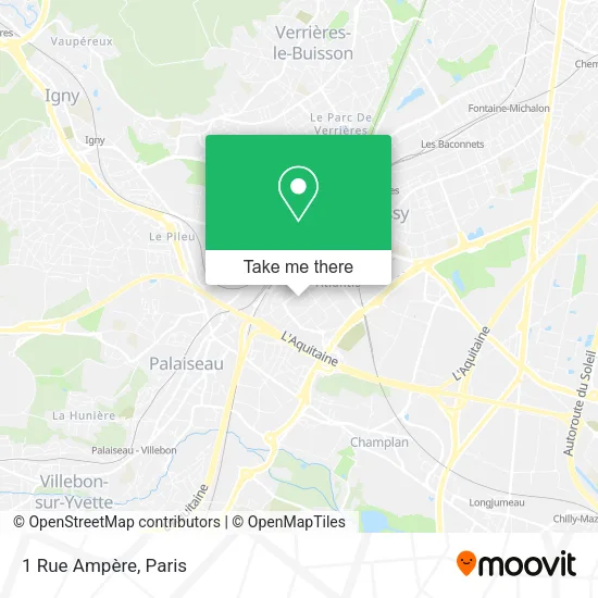 1 Rue Ampère map