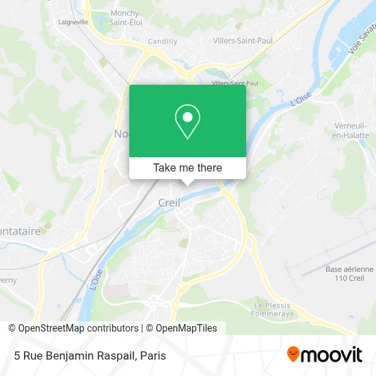 5 Rue Benjamin Raspail map