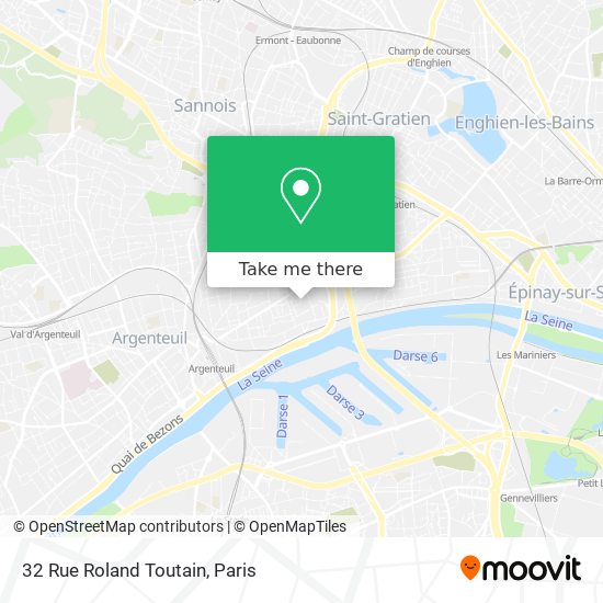 32 Rue Roland Toutain map