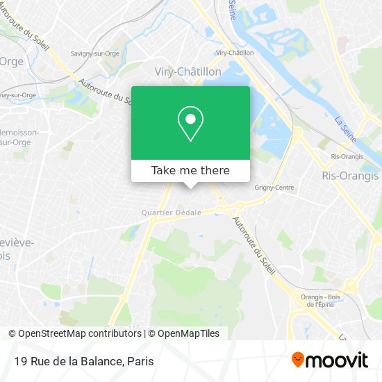 19 Rue de la Balance map