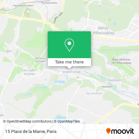 Mapa 15 Place de la Marne