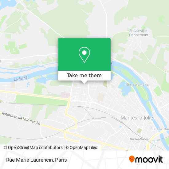 Rue Marie Laurencin map
