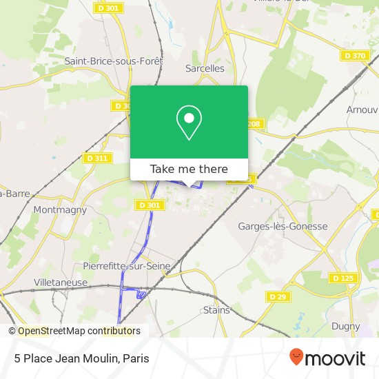 5 Place Jean Moulin map