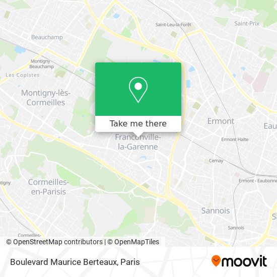 Boulevard Maurice Berteaux map