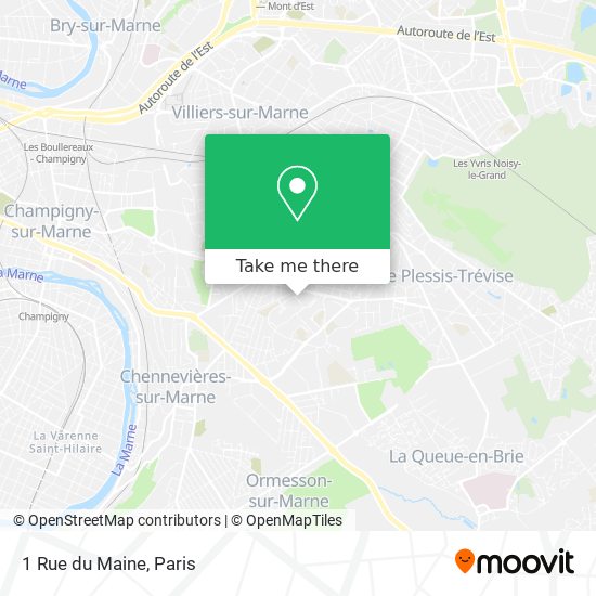 1 Rue du Maine map