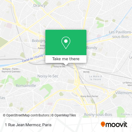 1 Rue Jean Mermoz map