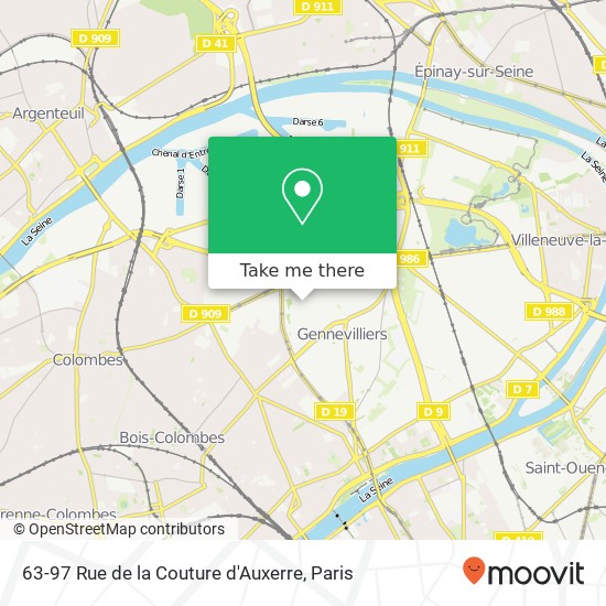 63-97 Rue de la Couture d'Auxerre map