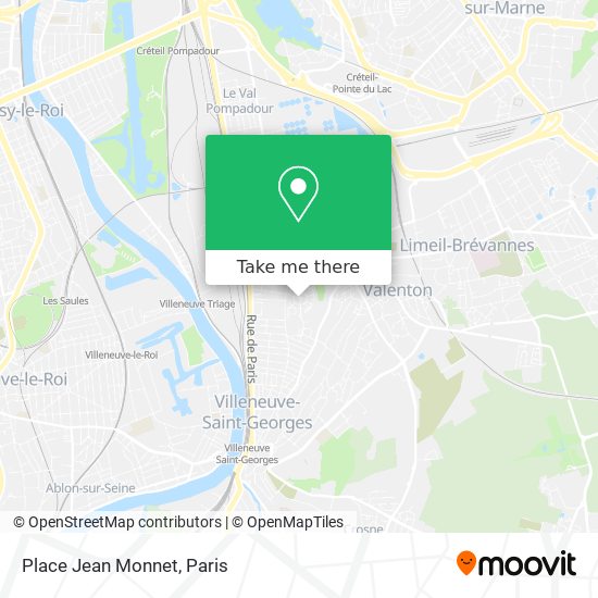 Place Jean Monnet map