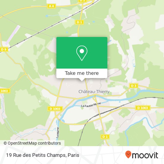 19 Rue des Petits Champs map